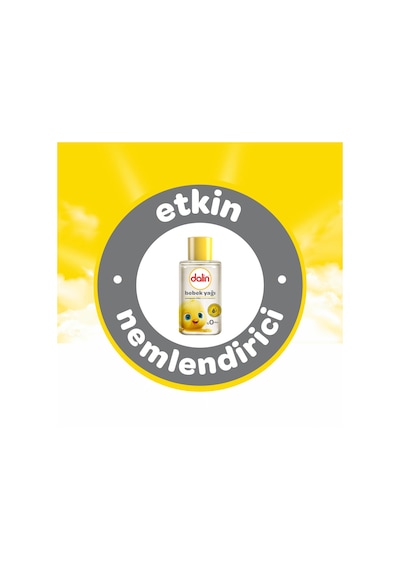 Dalin Bebek Yağı 50ml Klasik Mini 3 Lü Set