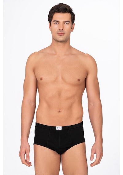 Erkek Süprem Slip Siyah Kompedan K0037-siyah Siyah