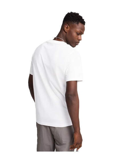 Puma Wardrobe Erkek Beyaz Günlük Stil T-shirt 62964402 Beyaz