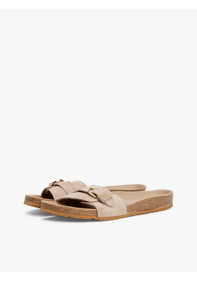 Tommy Hilfiger Kadın Bej Sandalet Fw0fw08809 Afe