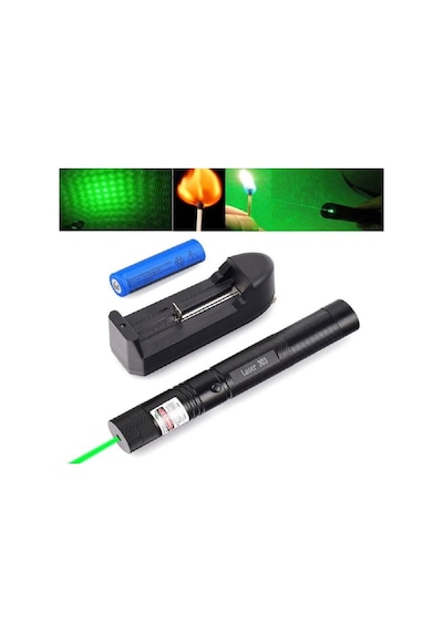 Professıonal Vıp 100mw Green Laser Poınter Yeşil Lazer Profesyonel Şarjlı Kilitli 100 Mw Yeşil Lazer Yeşil
