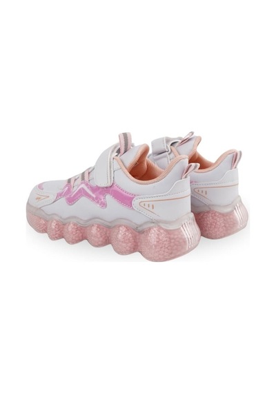 Cool Fred-25 Bosst Ortopedik Taban Unisex Çocuk Spor Ayakkabı Beyaz