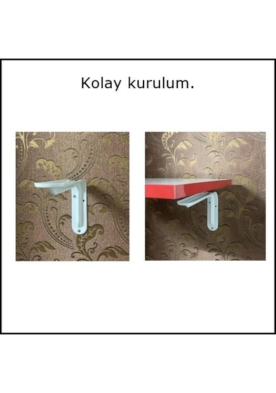 4 Adet Raf Altı Ayak, Raf Tutucu - Raf Altı Kol Diğer
