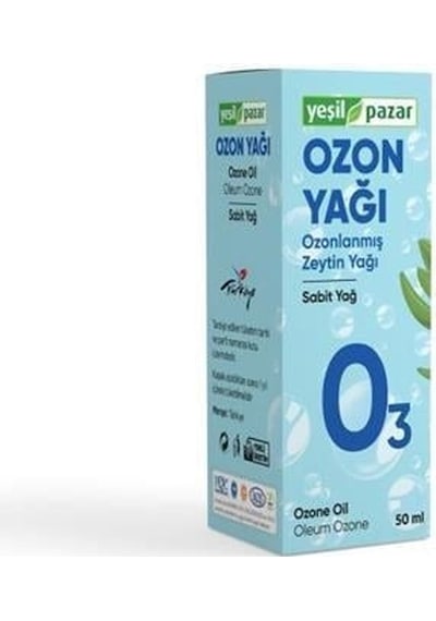 Yeşil Pazar Ozonlanmış Zeytin Yağı 50 ML