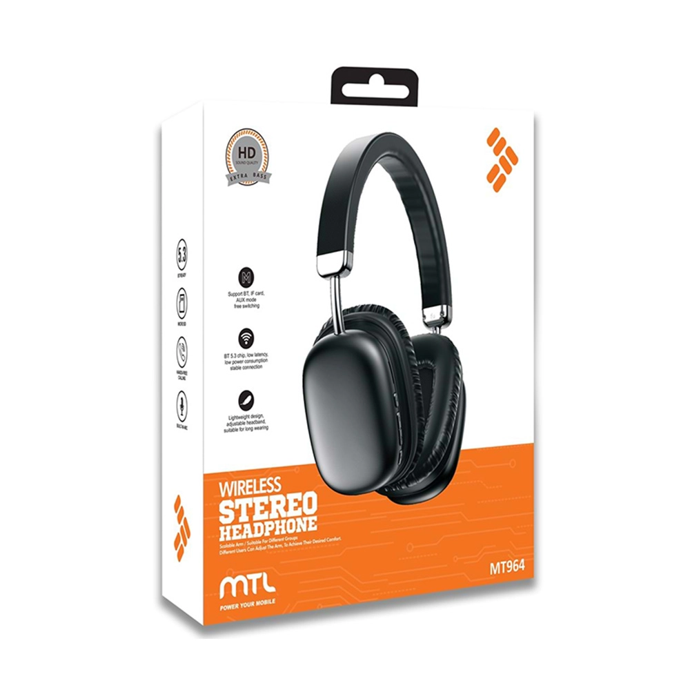 Mtl MT964 Bluetooth 5.3 Kafa Bantlı Kulak Üstü Kulaklık