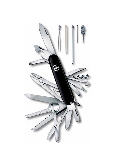 Victorinox 1.6795.3 Swisschamp (33) Kamp Çakı Siyah