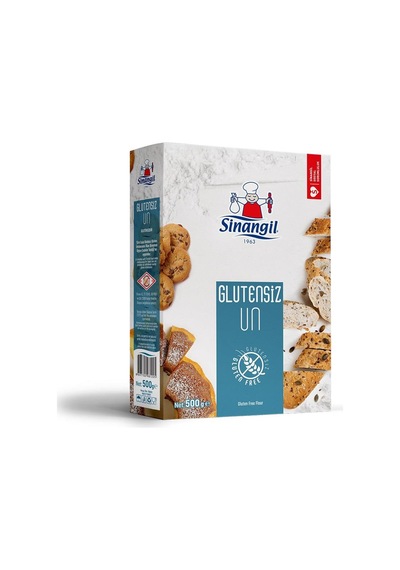 Sinangil Glutensiz Un 500 Gr x 6 Adet Sinangil Glutensiz Un 500 Gr x 6 Adet