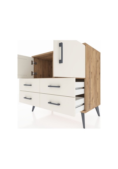 Hyperion Şifonyer 2 Raflı 4 Çekmeceli 2 Kapaklı 88x44x80 Çam-aytaşı Aytaşı Hyperion Şifonyer 2 Raflı 4 Çekmeceli 2 Kapaklı 88x44x80 Çam-aytaşı Aytaşı