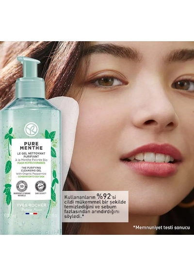 Yves Rocher Karma ve Yağlı Ciltler İçin Yüz Yıkama Jeli 390 ML