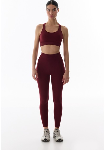 Penti Bordo Wonder Yüksek Destek Crossline Spor Sütyeni