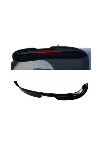 Vw Golf Mk7 Mk7.5 Gtı R R-line 2013-2020 Bagaj Üstü Spoiler Piano Black