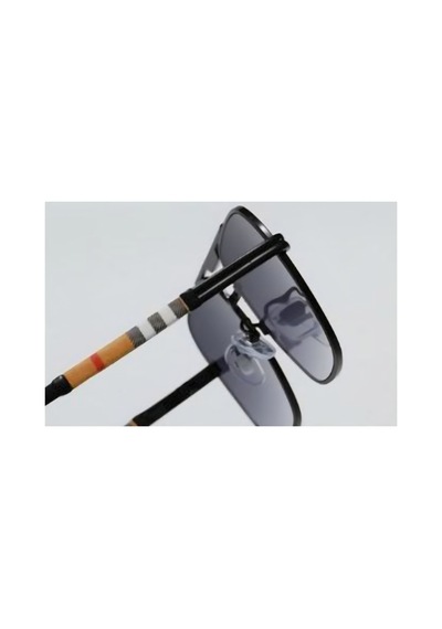 Erkek Uv-400 Korumalı Şık Çerçevesiz Güneş Gözlüğü Füme - 720878209 Siyah