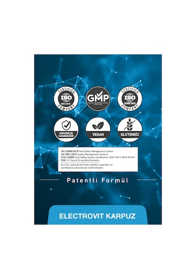 Electrovit Karpuz Sodyum, Potasyum, Magnezyum İçeren Elektrolit Tozu 2x 8 Saşe