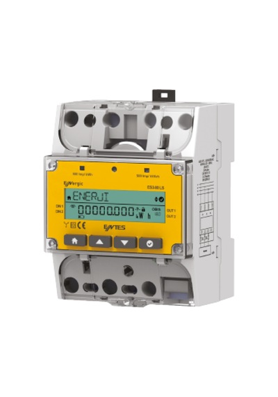 Entes M4862 Es3-80lse 80a Ethernet Haberleşmeli Üç Fazlı Enerji Sayacı 85-265vac/dc Dın4