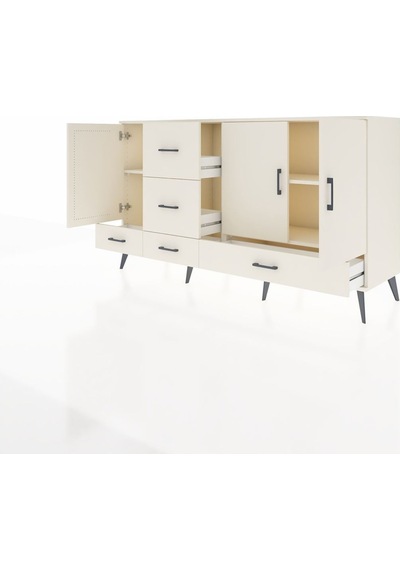 Hyperion Konsol 4 Raflı 5 Çekmeceli 3 Kapaklı 176x44x99 Aytaşı-aytaşı Aytası - Aytası Hyperion Konsol 4 Raflı 5 Çekmeceli 3 Kapaklı 176x44x99 Aytaşı-aytaşı Aytası - Aytası