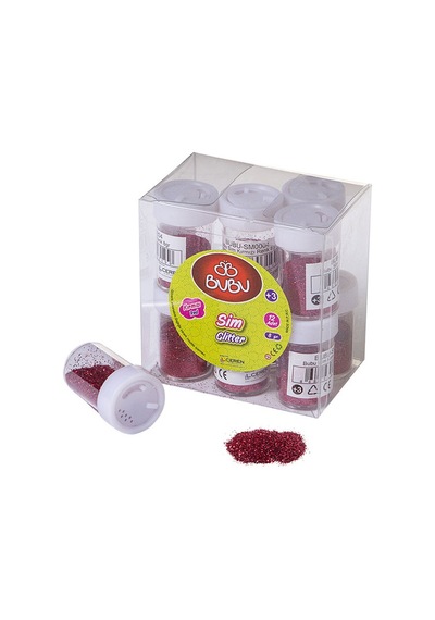 Bu-bu Sim Kırmızı Renk 8 Gr 12 Li Pvc Bubu-sm0004 Çok Renkli