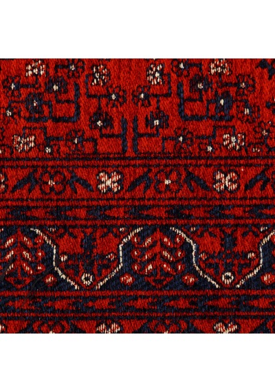 Mudo Home Jına Bold Halı Kırmızı Lacivert 160x230 Çok Renkli