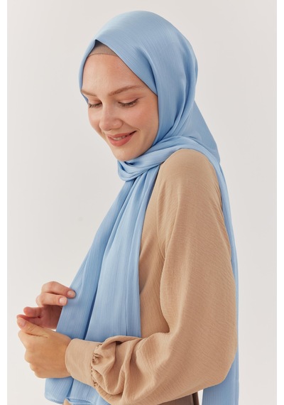 Mirsoy Scarf Yoryo Şal - Açık Mavi Açık Mavi