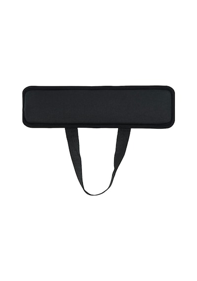 Musclecloth Deri Padded Ankle Cuff Taban Destekli 2'li Paket Siyah