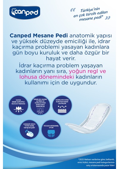 Mesane Pedi 20 Li Large L 6 Adet 3XL