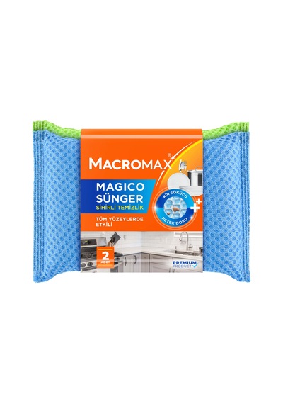 Macromax Magico Sünger 2'li 4 Adet