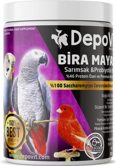 Bira Mayası Egzotik Kuşlara Özel 300 Gr