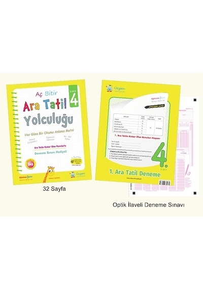 4.sınıf Kasım Ara Tatil+kodlama Deneme Hediyeli