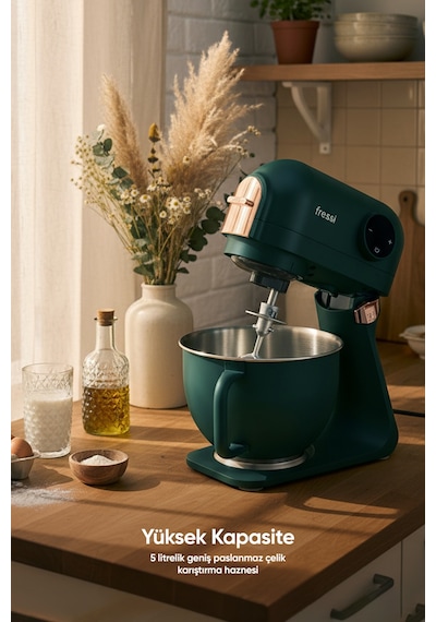 Fressi Allegro FR-SM2503 1500 W 5 lt Hamur Yoğurma Makinesi