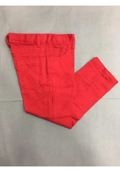 Nacar Store Çocuk 29ekim 10kasım 23nisan Gösteri Özel Gün Içten Lastik Ayarlamalı Keten Pantolon Kırmızı