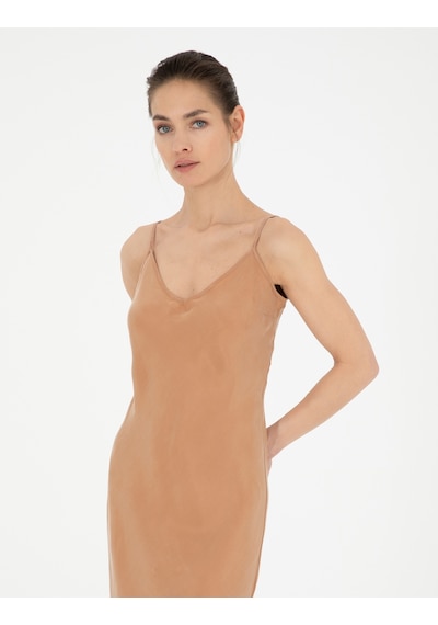 Pierre Cardin Kadın Elbise Dokuma 50273056-vr233 Somon
