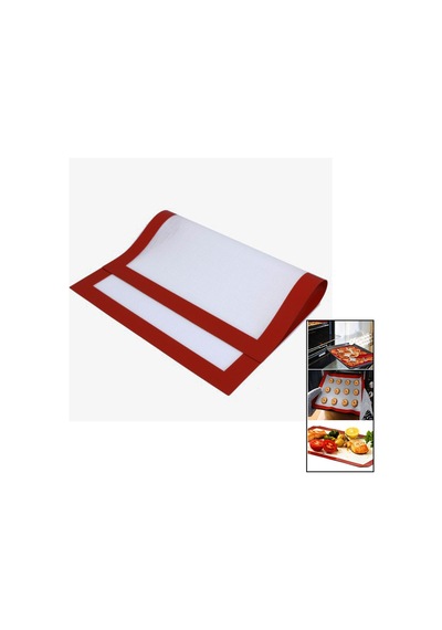 Silpat Fırın Pişirme Matı 30x40cm Açık Gri