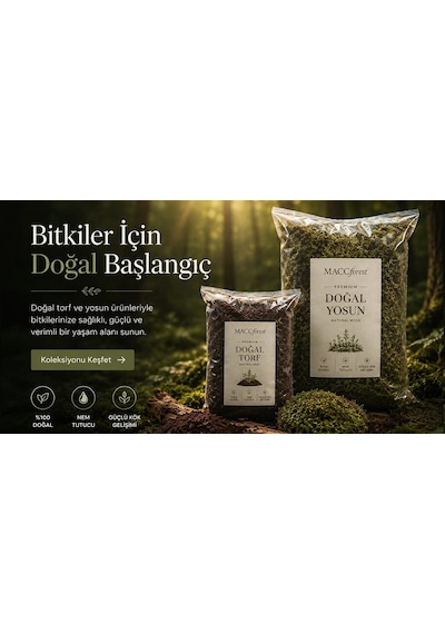 3 Litre Doğal Yosun Torfu, Lif Parça Canlı Spagnum Floor Moss Yosun, Teraryum, Orkide, Toprak Katkısı,dekor