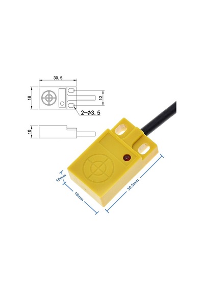Tl-w5mc1 Endüktif 5mm Metal Algılayıcı Sensör Npn No Temassız Proximity Anahtar 3 Telli Dc 6v-36v