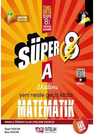 Nitelik 8.sınıf Yeni Nesil Süper Matematik A