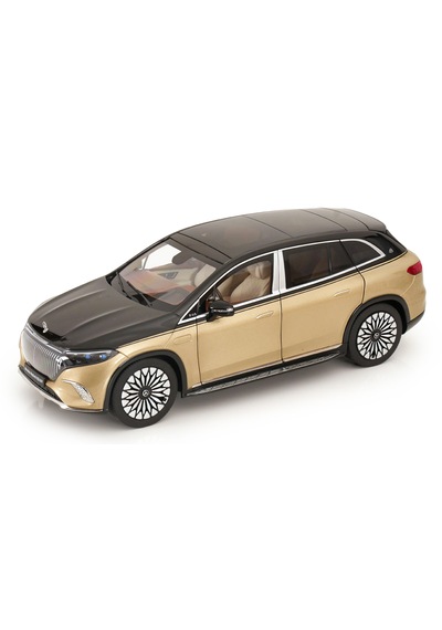 1:18 Ölçek Nzg 2024 Mercedes Benz Maybach Eqs Suv Z296 Diecast Metal Minyatür Model Araba 25cm