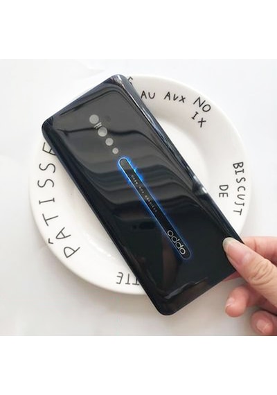 Oppo Reno2 Z Arka Pil Batarya Kapağı CPH1951CPH1945 - Siyah