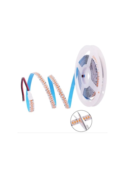 Cata Ct-4538b 240 Çipli 12v 5m Led Şerit İç Mekan Beyaz Işık