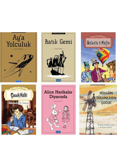Rüzgarı Dizginleyen Çocuk 6 Kitap Set Ortaokul Düzeyi