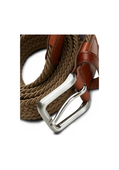 Jack & Jones Jacsprıng Woven Belt Noos Erkek Kahverengi Kemer - 12118114