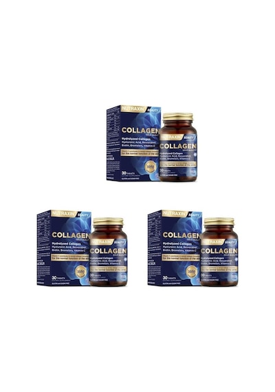 Nutraxin Collagen Hidrolize Kolajen 30 Tablet 3 Adet