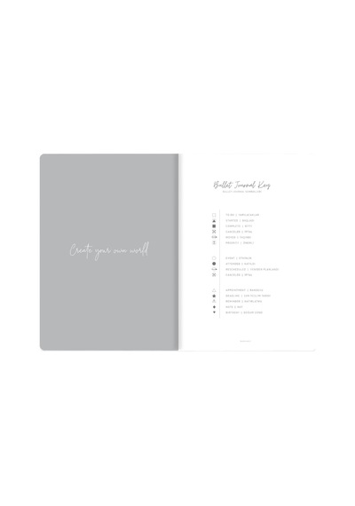 Tr 17x24 Keten Noktalı Bullet Journal Defter Kelebek Genel