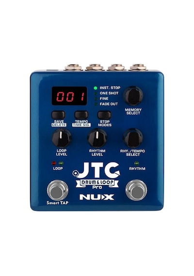 Nux Ndl-5 Jtc Drum & Loop Pro Dual Switch Looper Pedalı