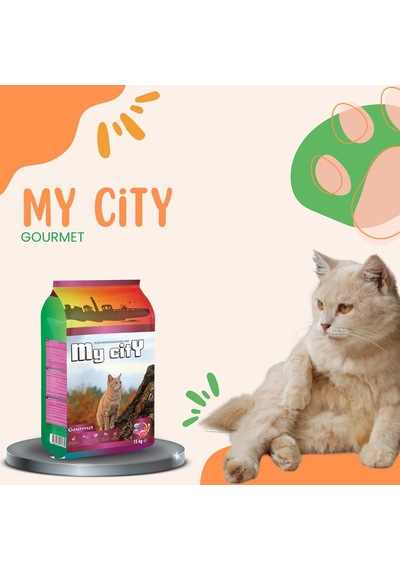 My City Gurme Yetişkin Kedi Maması 15 KG