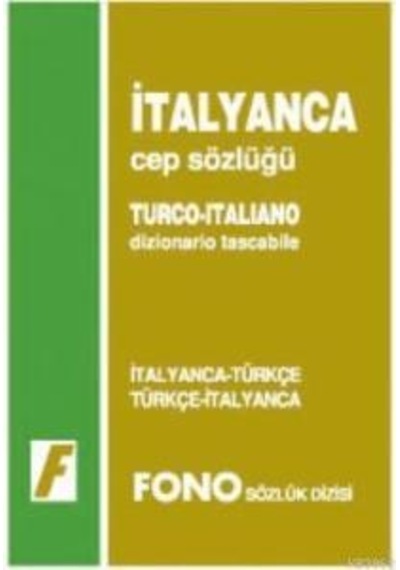İtalyanca/Türkçe - Türkçe/İtalyanca Cep Sözlüğü - Renato Luciano -  Ramize Pınar - Fono Yayınları