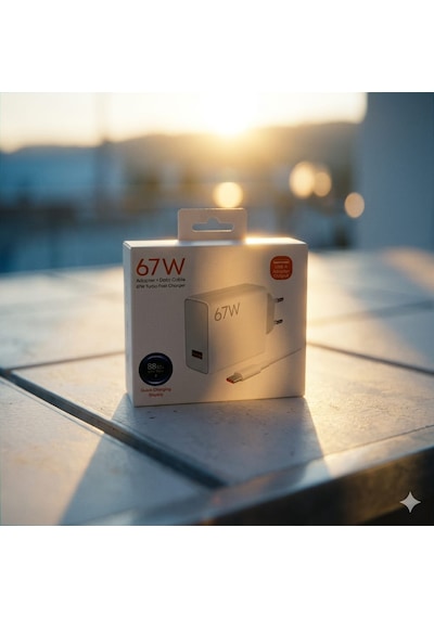 67w Turbo Saniyeli Usb To Typc-e Şarj Aleti Beyaz