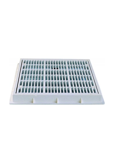 Gemaş Kare Dip Emiş Izgara Dış Çerçevesi 26,5x26,5
