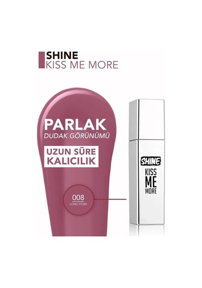Flormar Shine Kiss Me More 008 Long Story 01