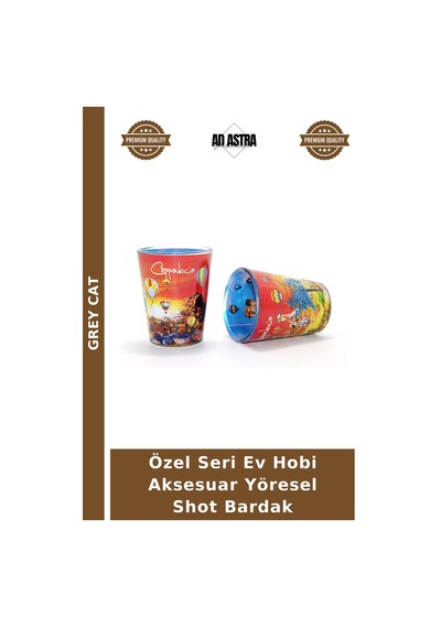 Özel Seri Ev Hobi Aksesuar Yöresel Shot Bardak