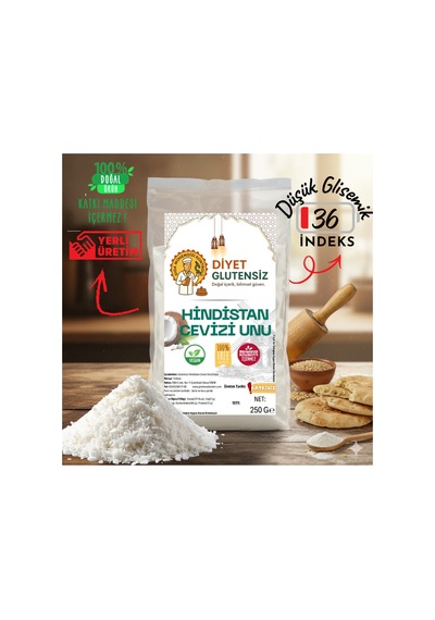 Glutensiz Hindistan Cevizi Unu Tozu 250 G