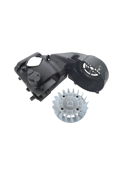 50cc 80 Motor Koruma Kapakları Silindir Soğutma Kapakları 4 Parça